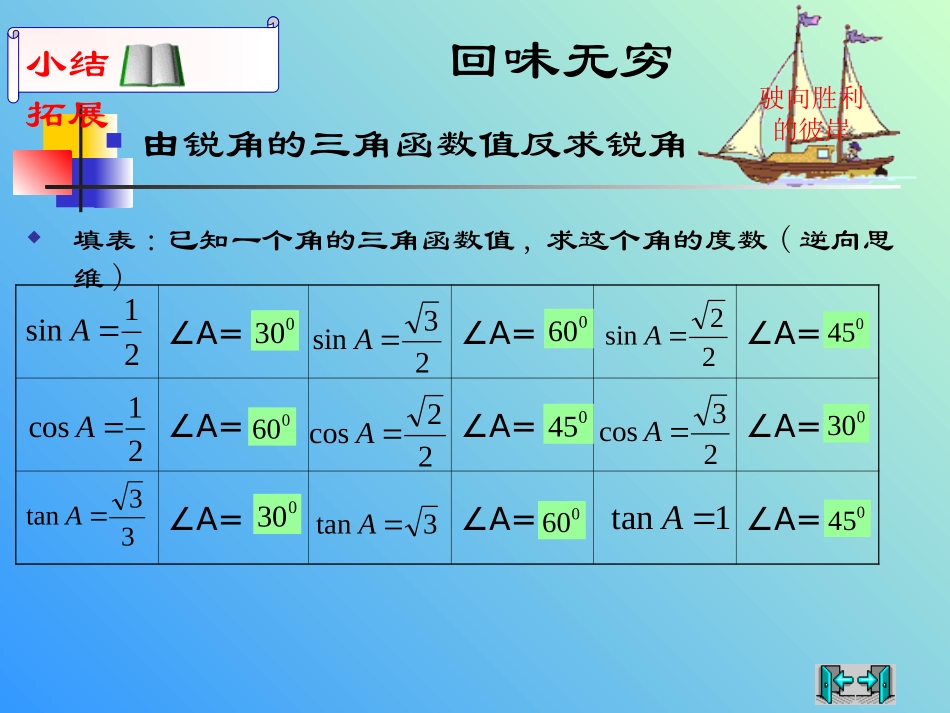 （课件）《直角三角形的边角关系》复习_第3页