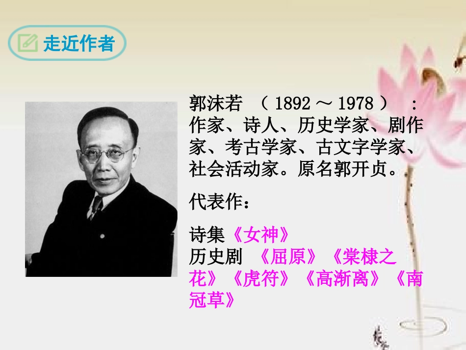 《屈原（节选）》课件_第3页