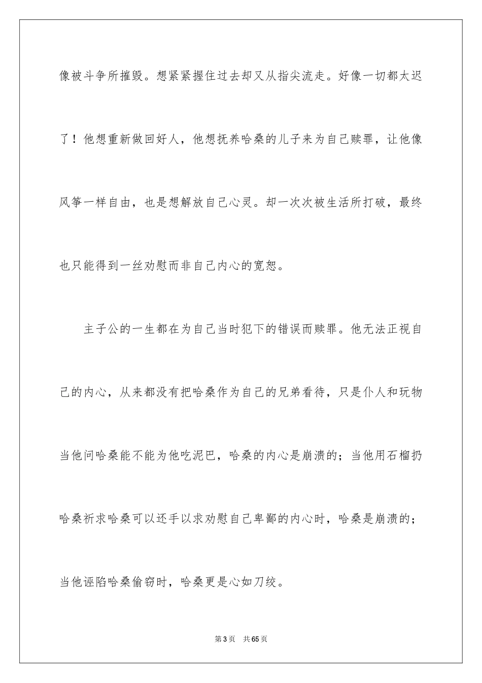 2024《风筝》读书笔记_1_第3页