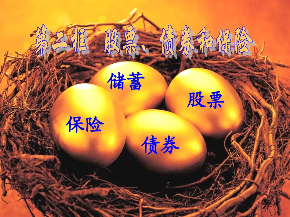 股票、债券和保险 (2)_第1页