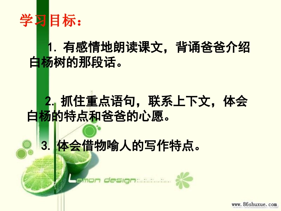 《3白杨》PPT课件1_第3页