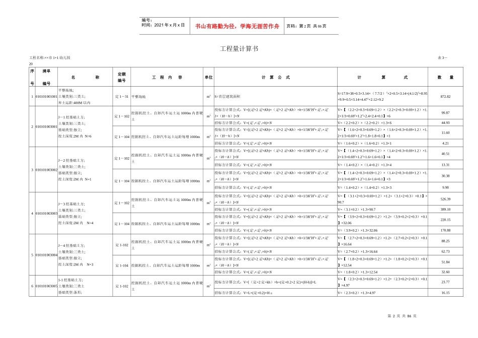 一套完整图纸“加”预算书(土建、给排水、消防)_第2页