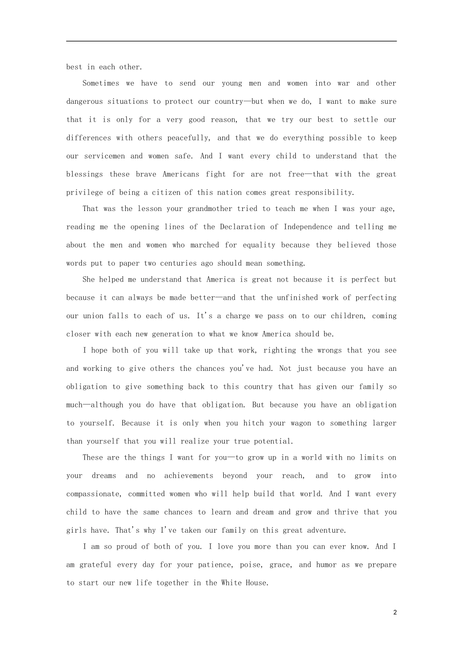 2013高考英语二轮 阅读理解四月训练（6）_第2页