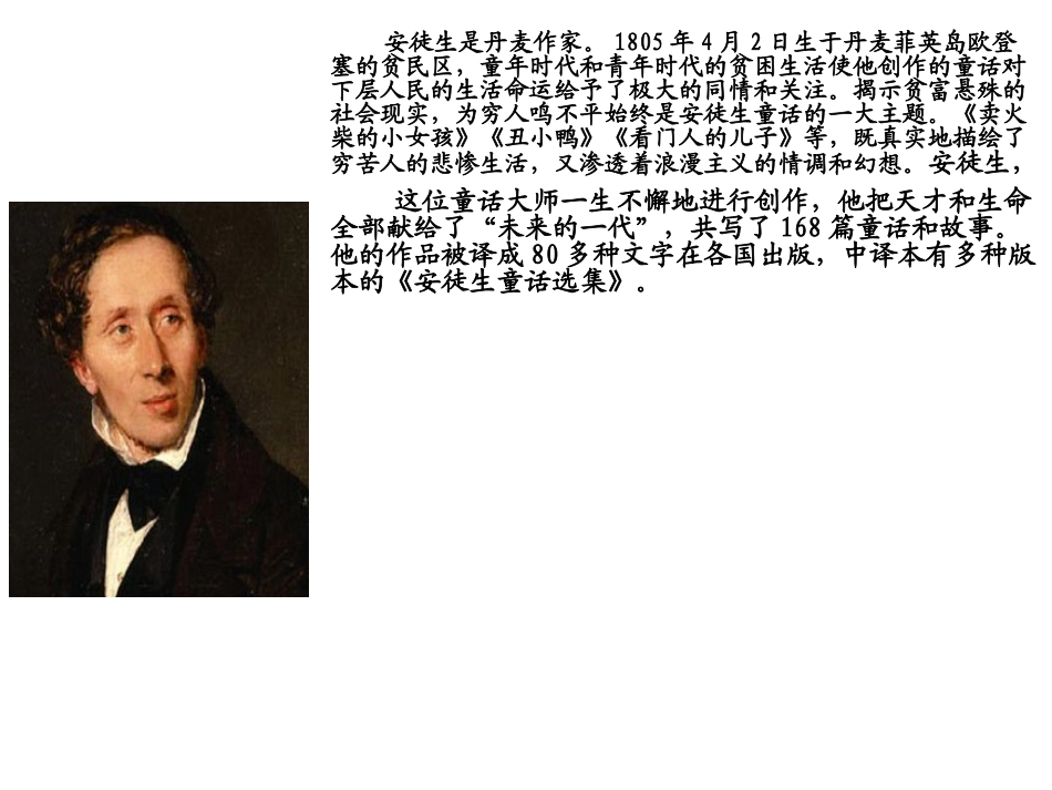 《丑小鸭》教学课件1_第2页