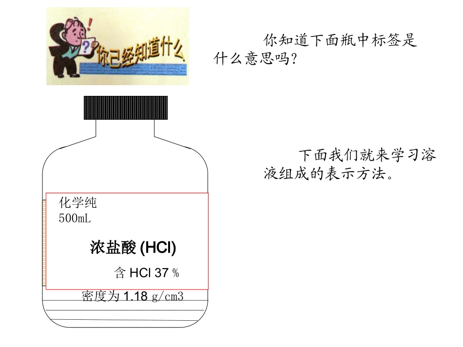 课题3溶液的浓度_第3页