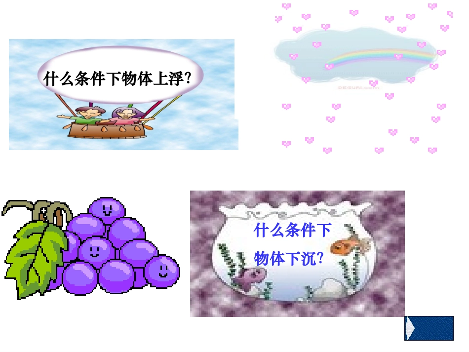 （教科版）五年级科学下册课件物体在水中是沉还是浮4_第3页
