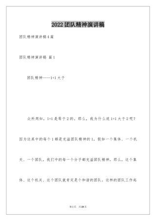 2024团队精神演讲稿_212