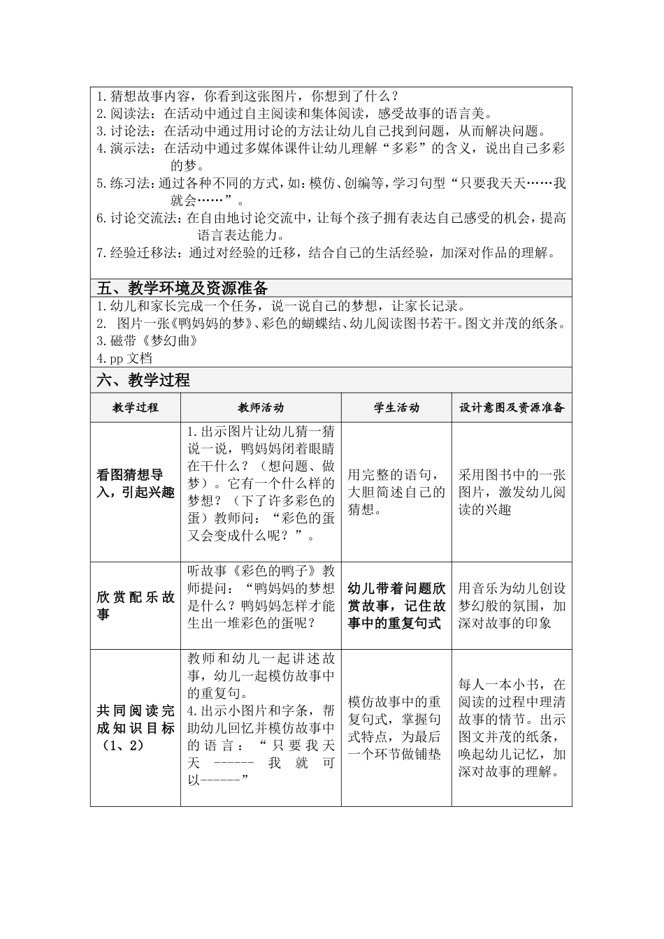 活动设计《彩色的鸭子》1_第2页
