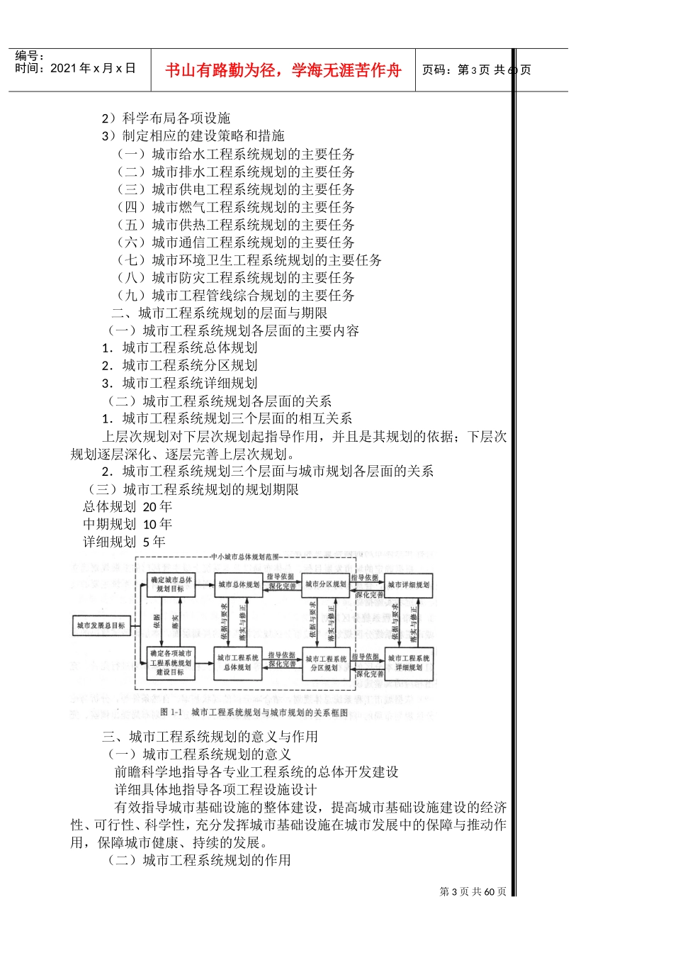城市工程系统规划教案(DOC60页)_第3页