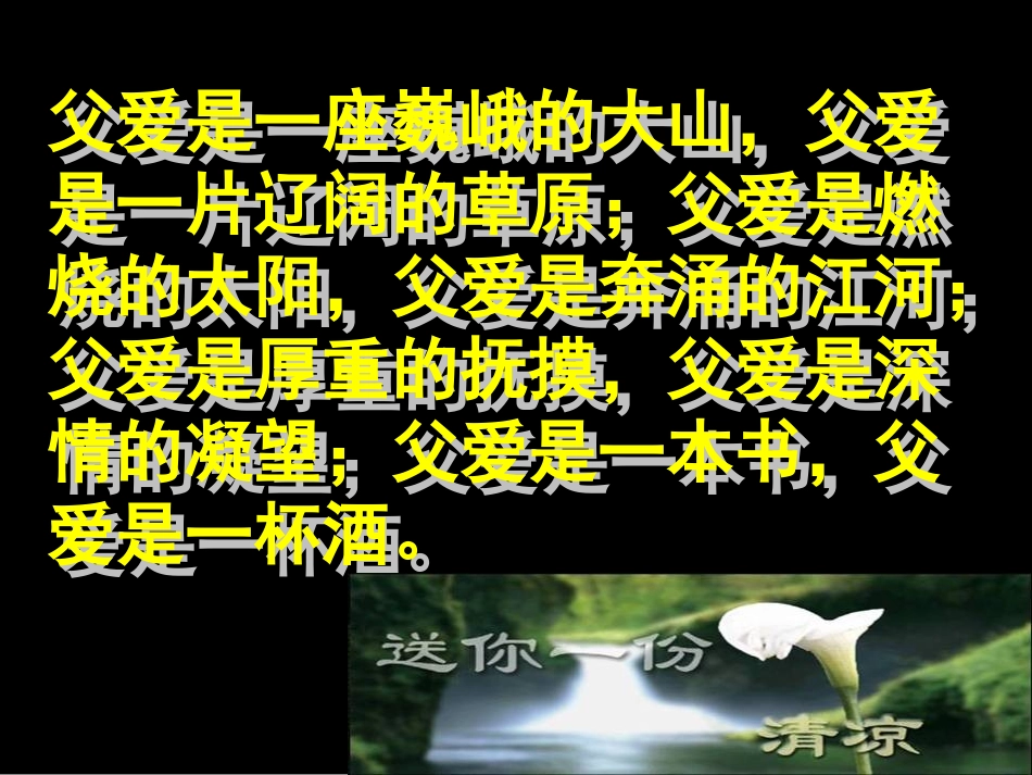 、爸爸的花儿落了_第2页