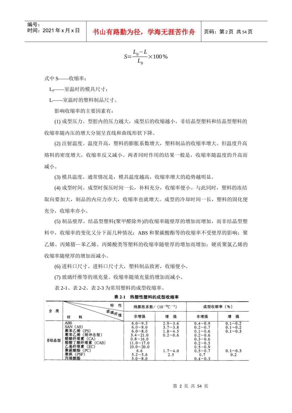 塑料制品的结构设计方案_第2页