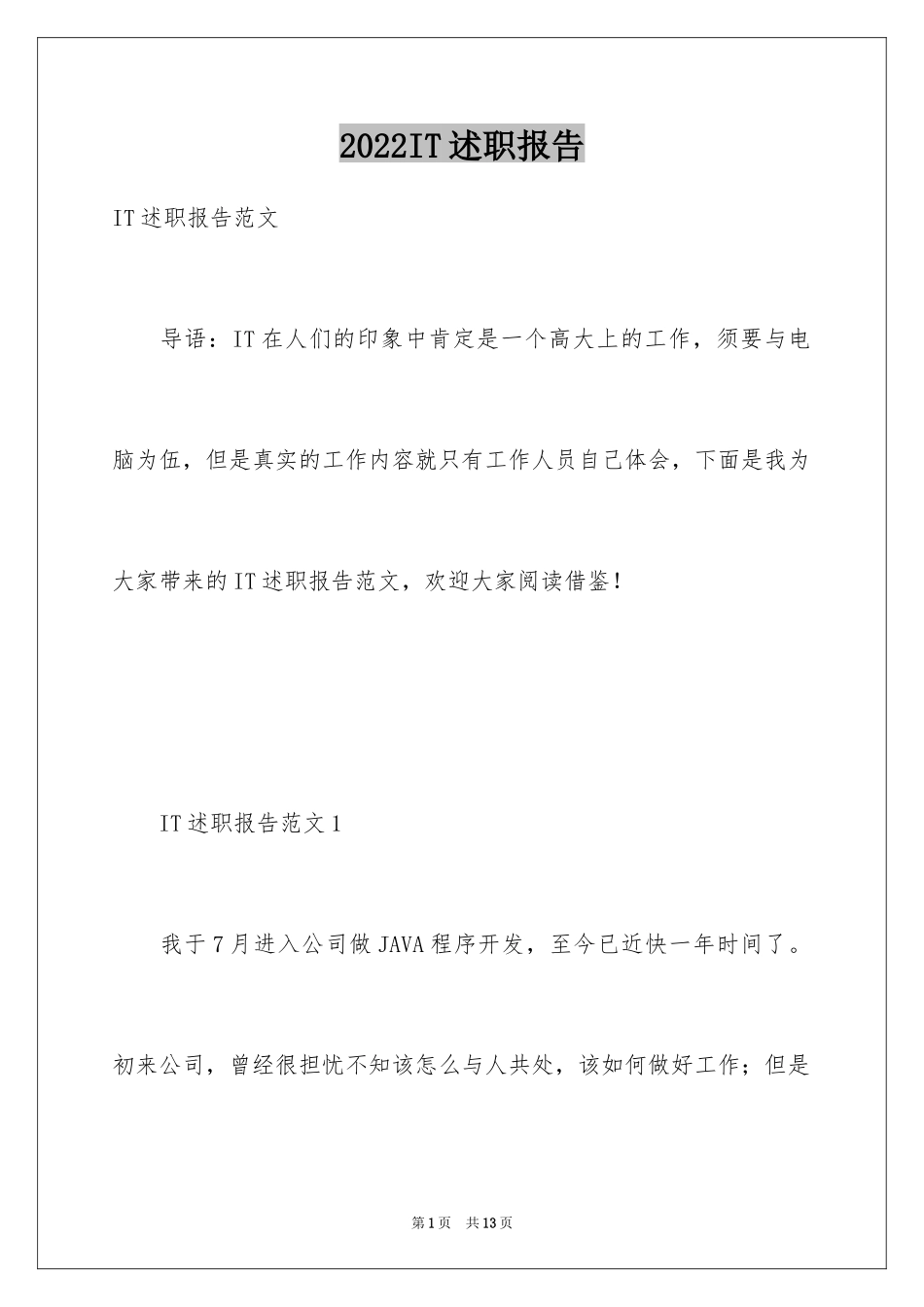 2024IT述职报告_第1页