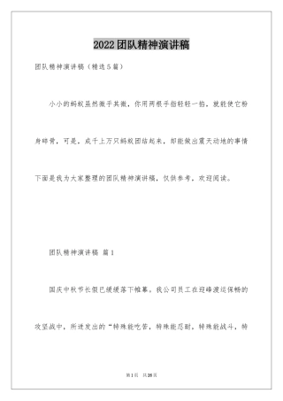 2024团队精神演讲稿_167