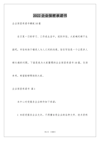 2024企业保密承诺书_12