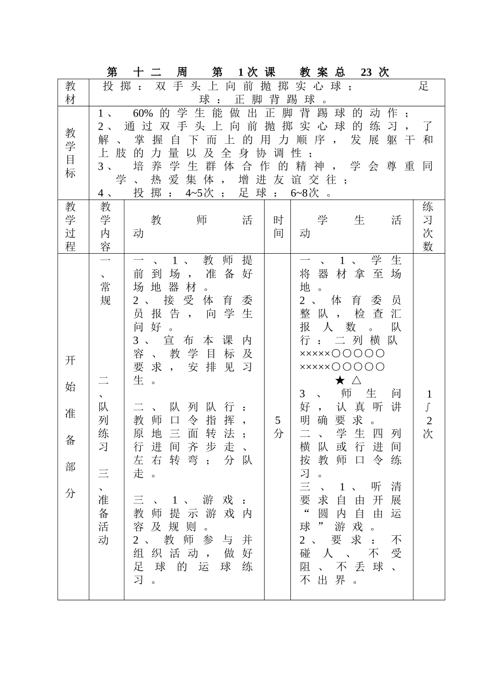 双手头上向前抛掷实心球1_第1页