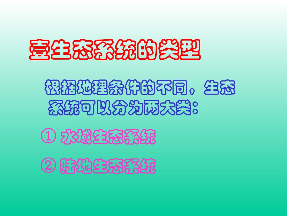 生物圈中的各种生态系统_第3页