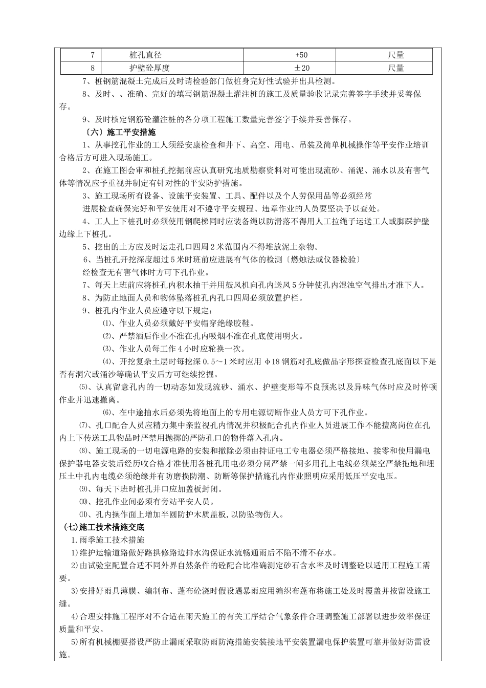人工挖孔桩技术交底rrr_第3页