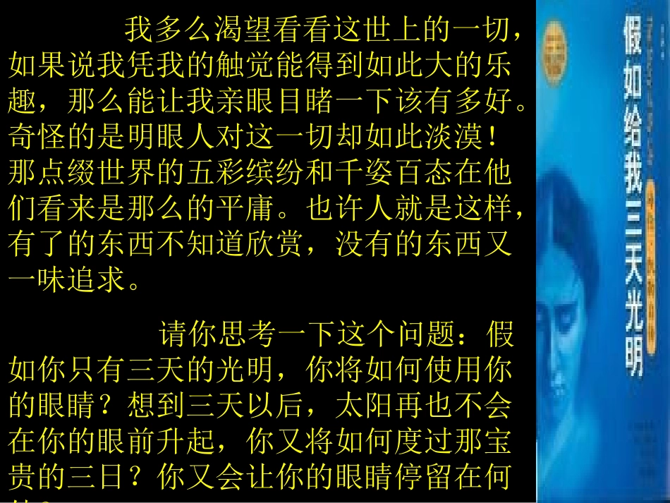 《盲孩子和他的影子》课件1_第2页