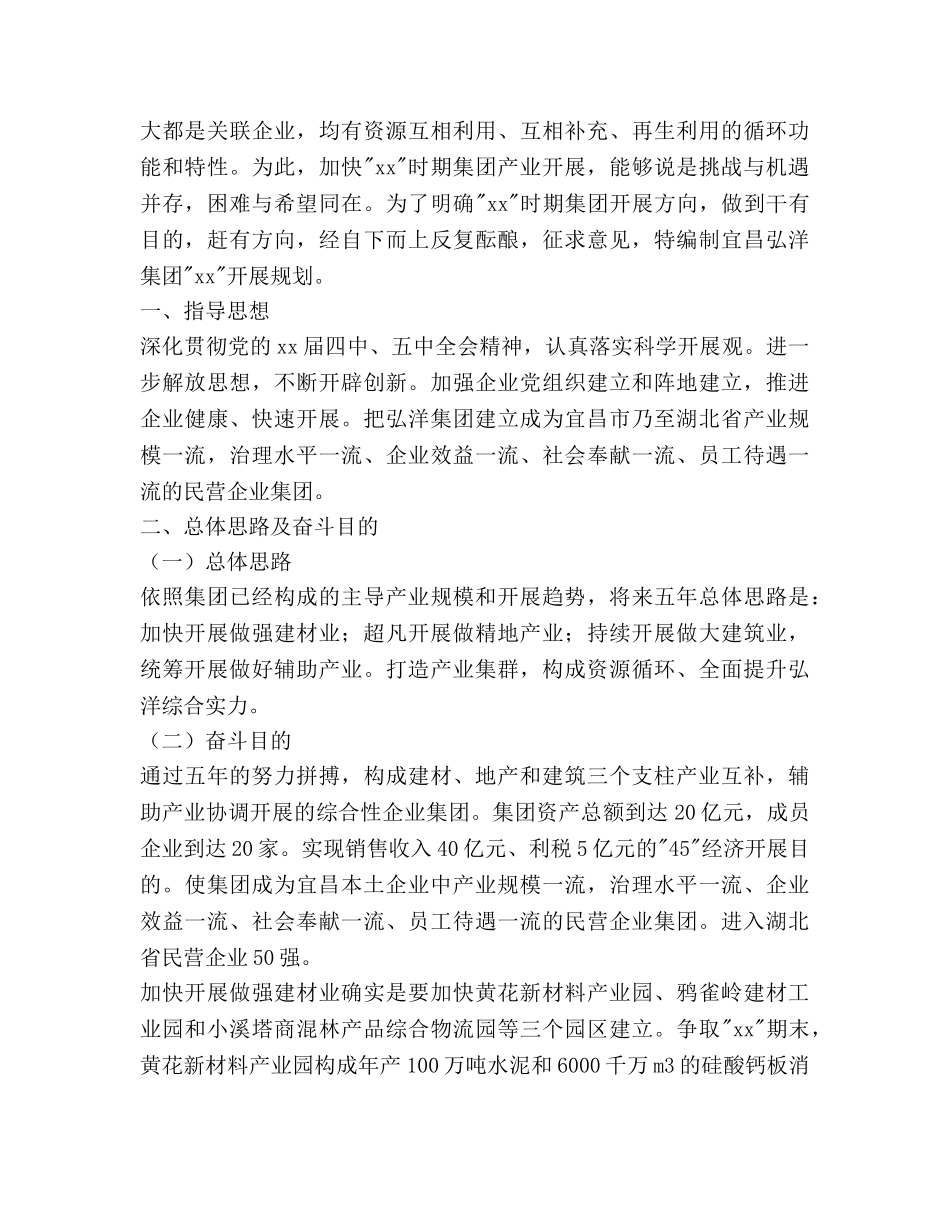 公司——年发展规划 _第2页