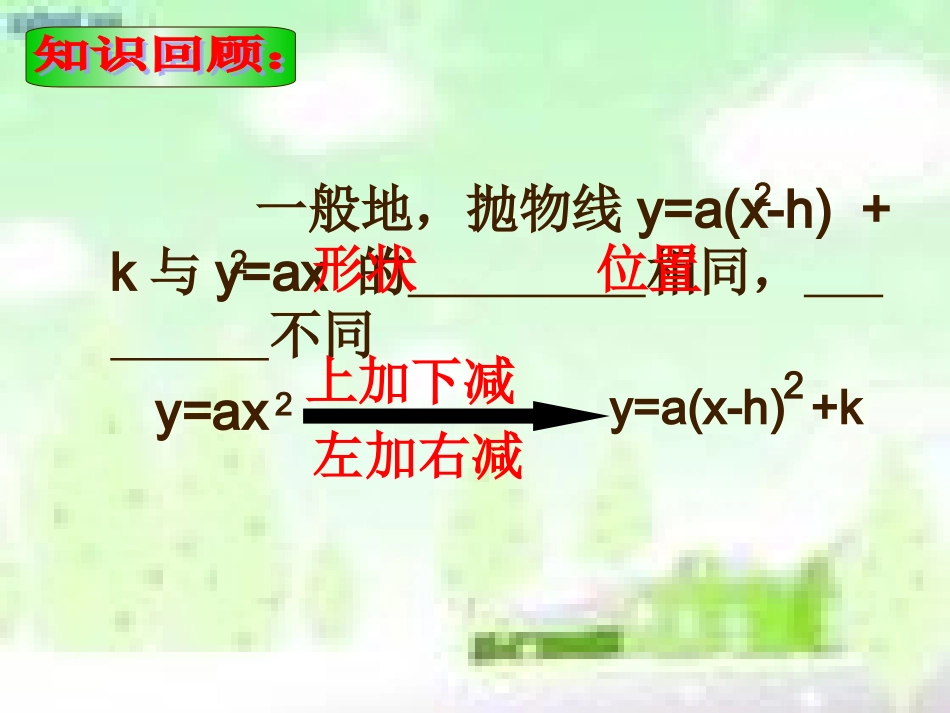 二次函数yaxbxc的图像与性质第课时_第3页