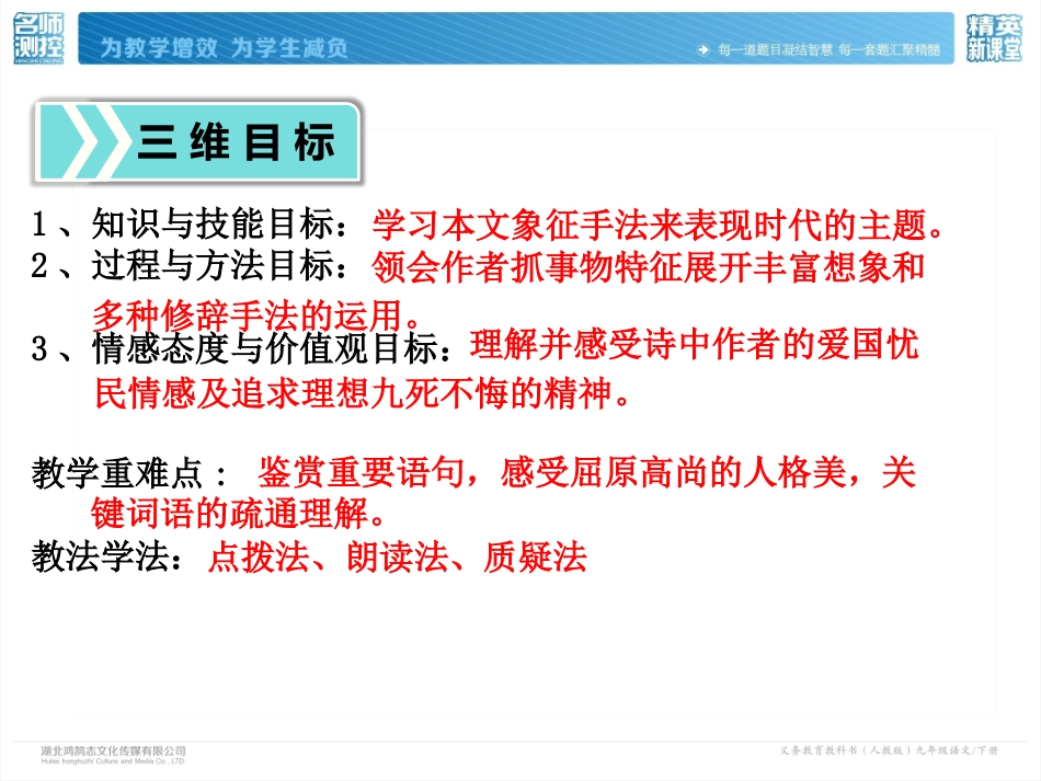 屈原(节选）_第3页