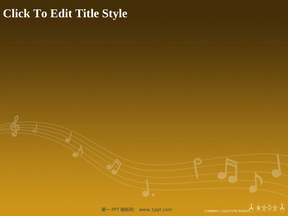 电吉他背景的音乐教学PPT模板_第3页