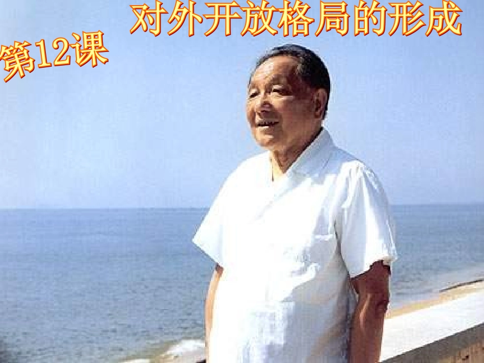 对外开放格局的形成_第1页