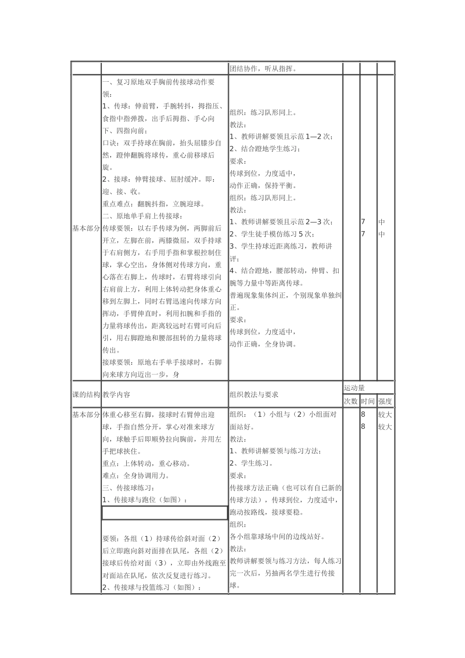 中学体育课教案_第2页
