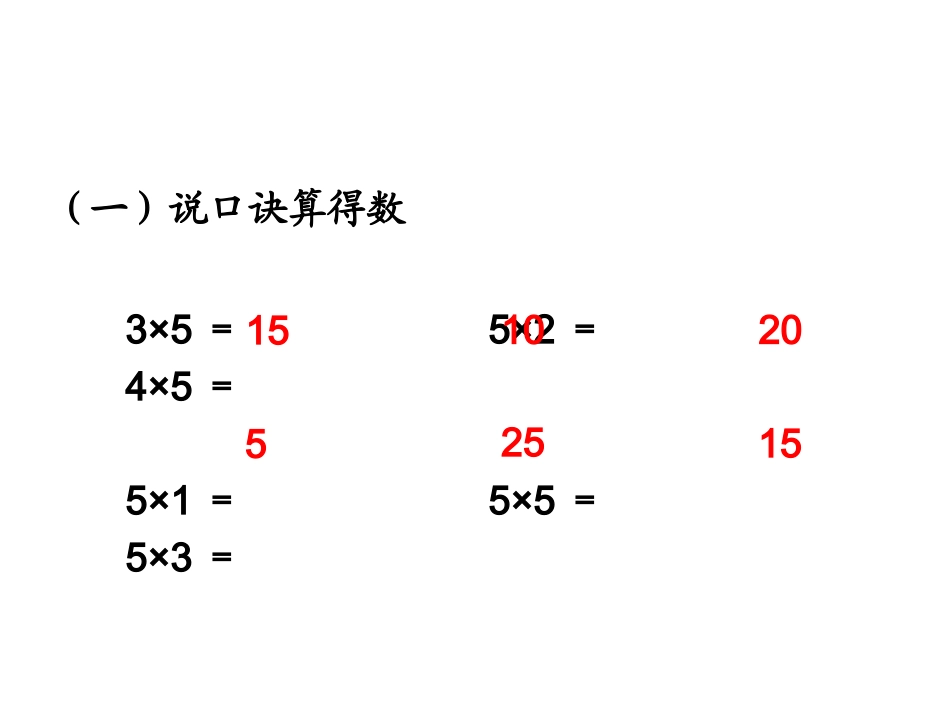 《2、3的乘法口诀》教学课件 (2)_第2页