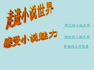 走进小说天地 (2)