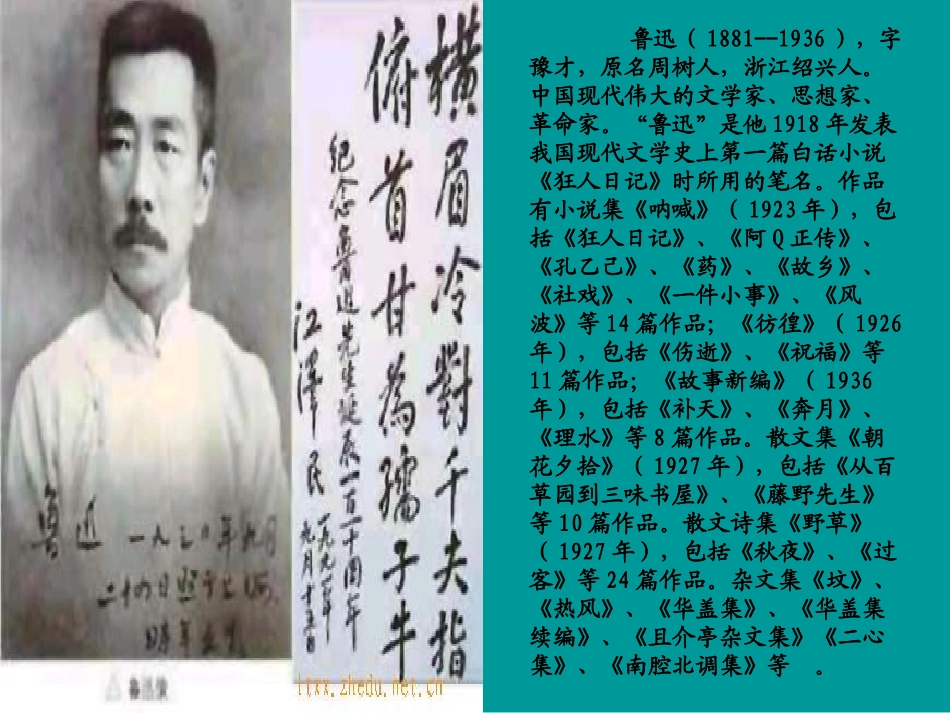 小学语文六年级_少年闰土_第2页