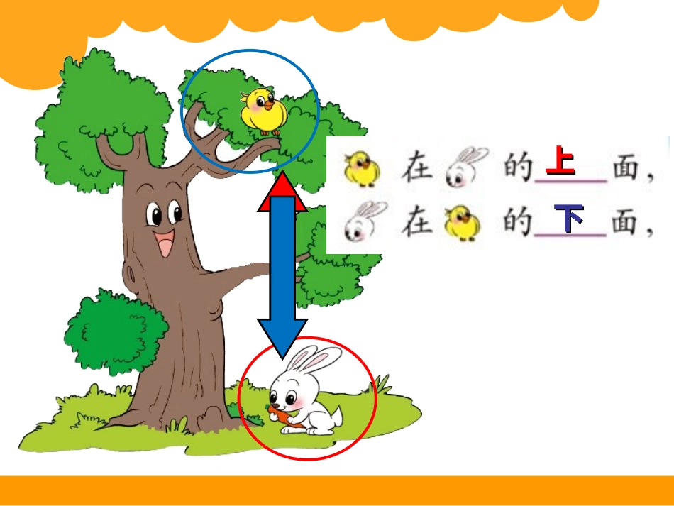 北师大版数学一年级上册《上下》课件_第2页