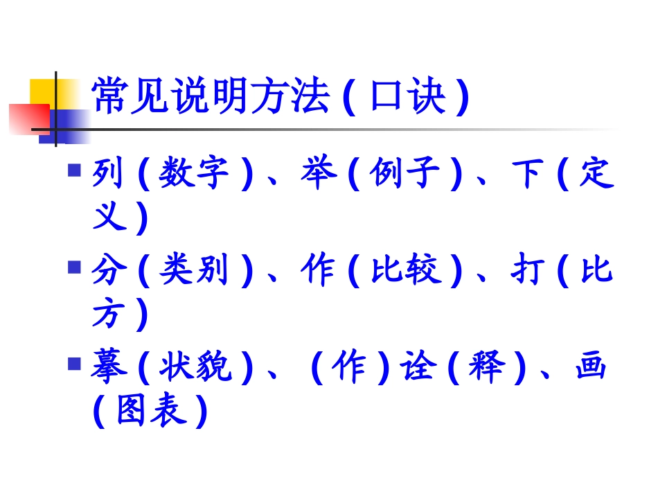 说明文专题复习——说明方法及作用_第2页