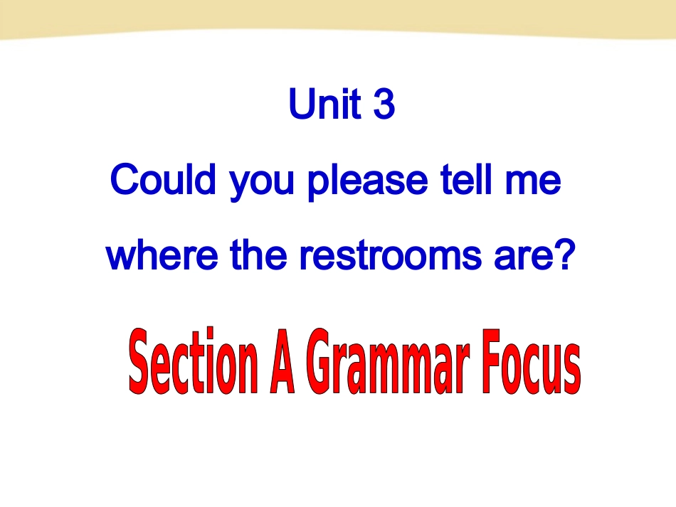 2014年秋人教版新目标九年级Unit3SectionA-2课件（41页）_第2页