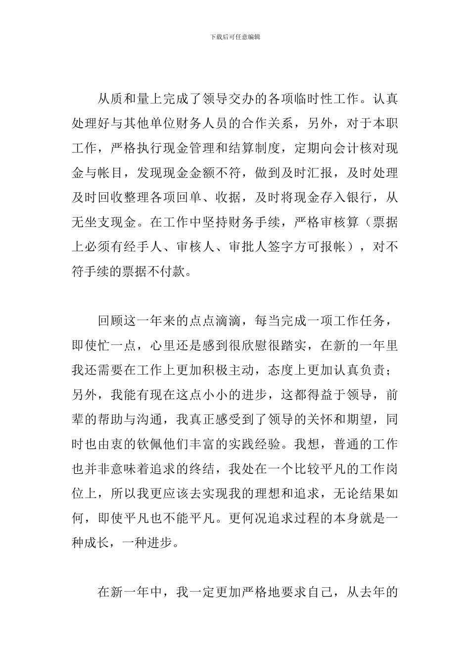 出纳年度工作个人总结_第2页