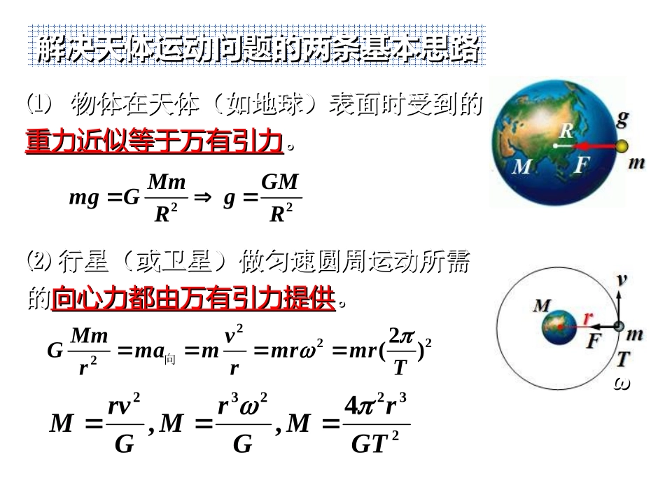 高一物理天体运动问题_第2页