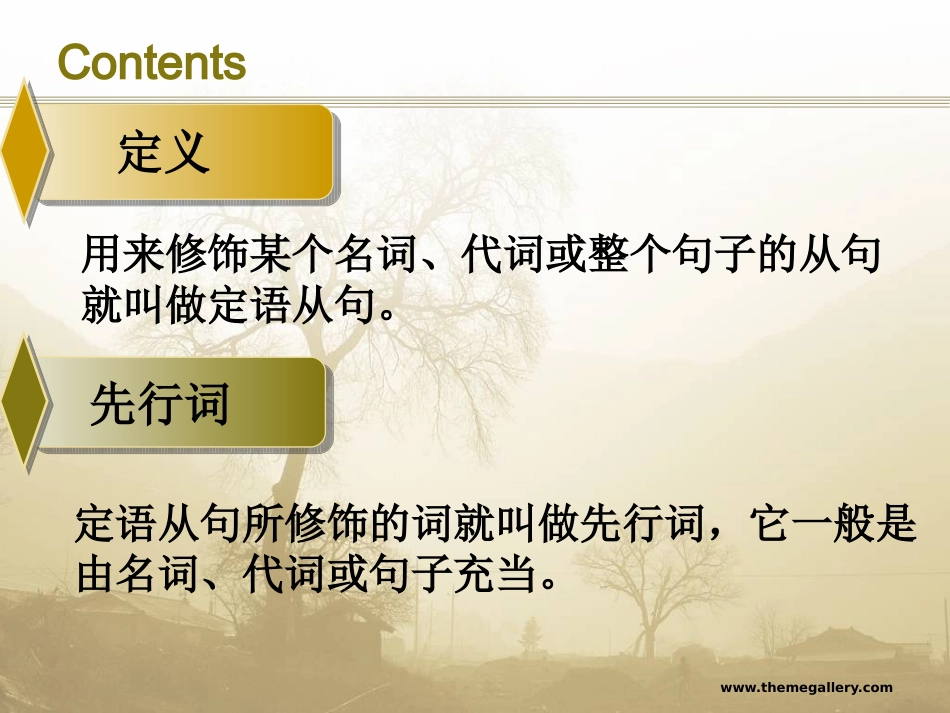 人教版新目标九年级英语语法_定语从句_第2页