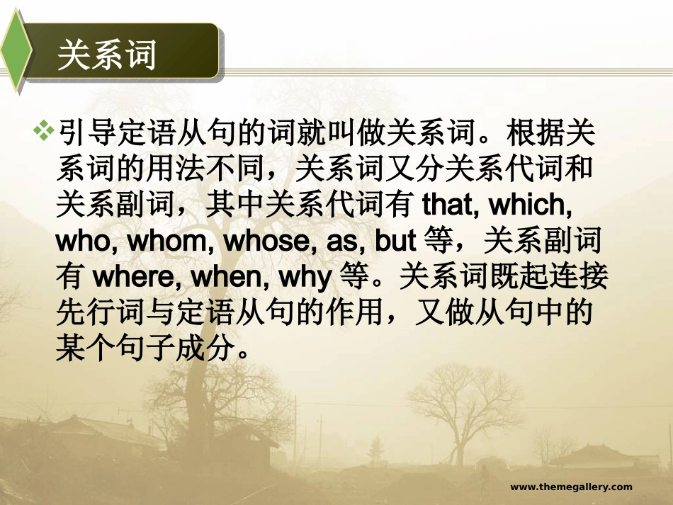 人教版新目标九年级英语语法_定语从句_第3页