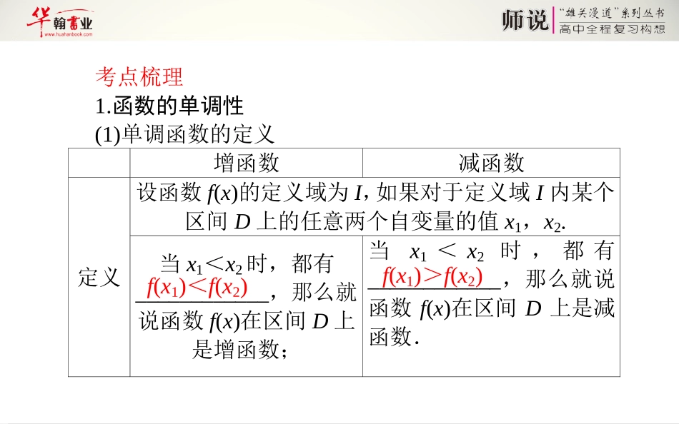 函数的单调性和最值_第3页