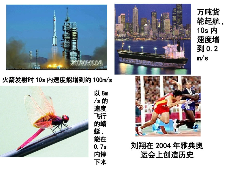 高一物理必修一加速度课件_第3页