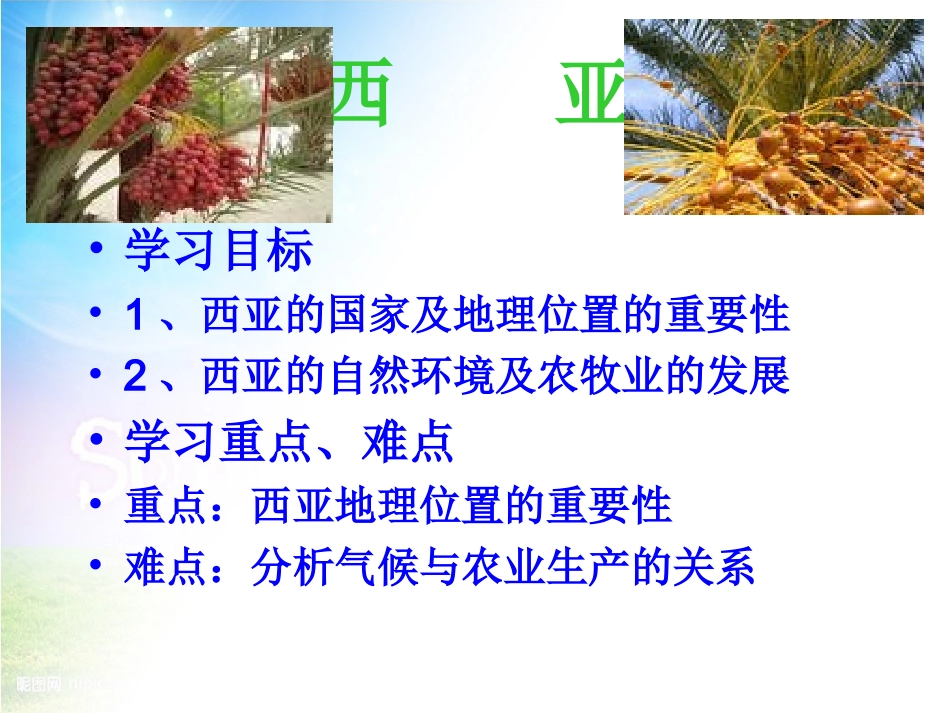 地理：23《西亚》课件（湘教版七年级下）_第3页