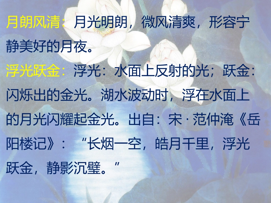 《荷塘旧事》PPT_第3页