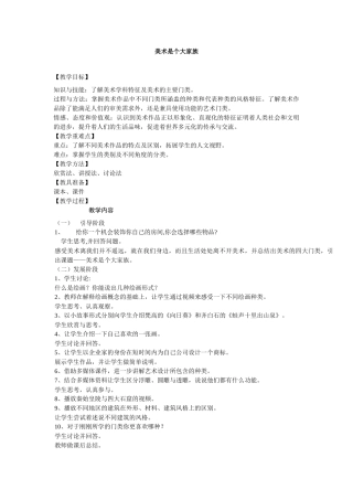 美术是个大家族