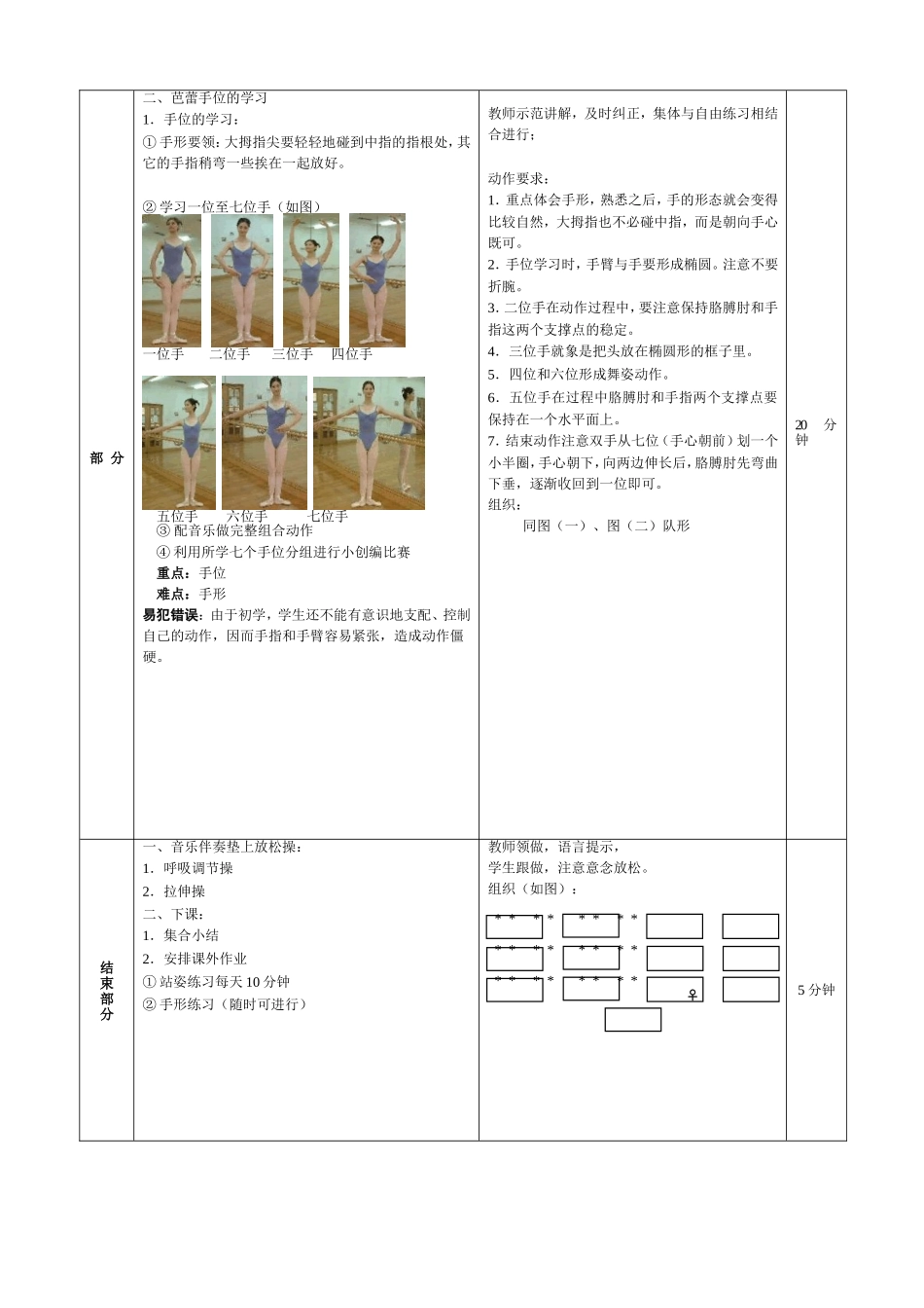 高中女生形体课案例_第3页