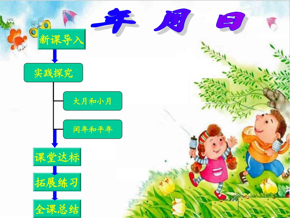三年级数学年月日课件_第2页
