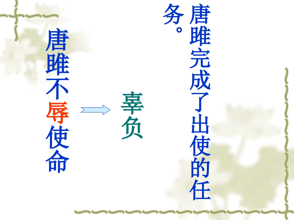 《唐雎不辱使命》第一课时_第2页