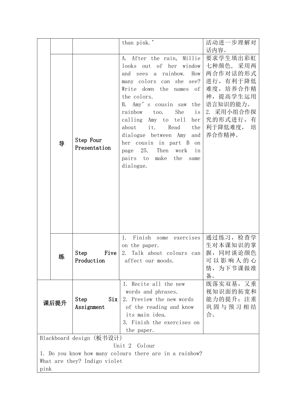九级英语上册  Unit2 课案 牛津版_第3页