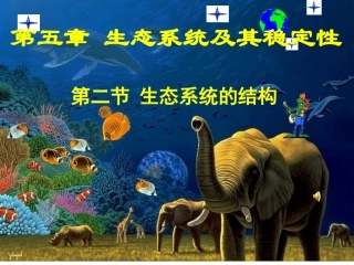 人教版必修三第5章第1节生态系统的结构（共50张PPT）
