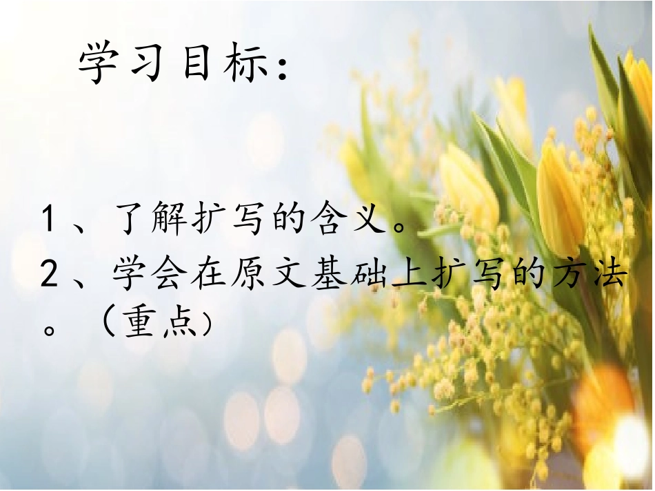 九年级下册第一单元  学习扩写_第2页