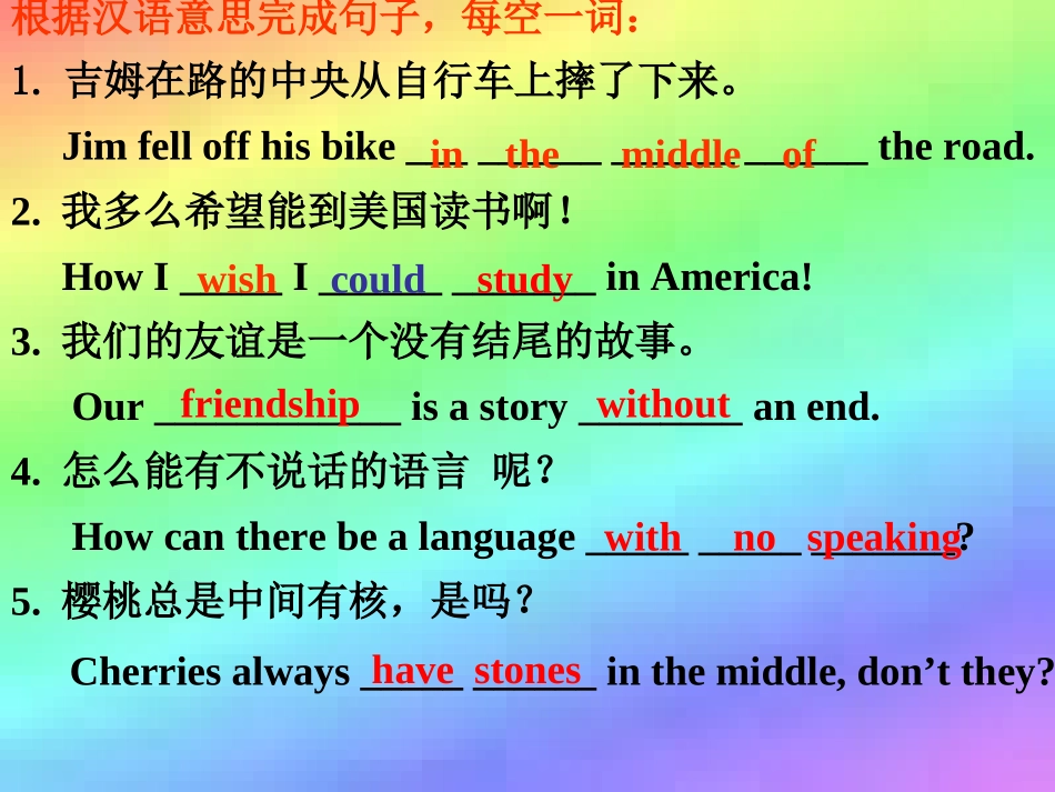 冀教版九年级下Unit1YouCanwritepoetryLesson5_第2页